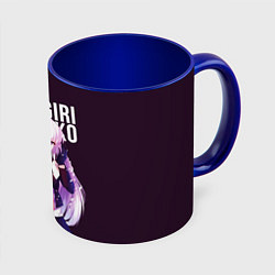 Кружка 3D Kyoko Kirigiri Кёко Киригири, цвет: 3D-белый + синий