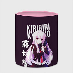 Кружка 3D Kyoko Kirigiri Кёко Киригири, цвет: 3D-белый + розовый — фото 2