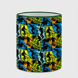 Кружка 3D Extreme, цвет: 3D-зеленый кант — фото 2