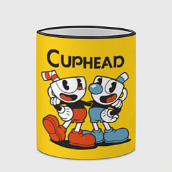 Кружка 3D CUPHEAD, цвет: 3D-черный кант — фото 2