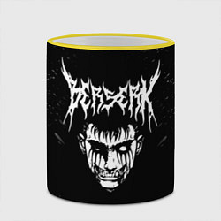Кружка 3D BERSERK БЕРСЕРК, цвет: 3D-желтый кант — фото 2