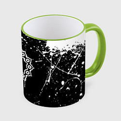 Кружка 3D 7 СМЕРТНЫХ ГРЕХОВ МЕЛИОДАС, цвет: 3D-светло-зеленый кант