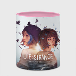 Кружка 3D Life is strange Remaster, цвет: 3D-белый + розовый — фото 2