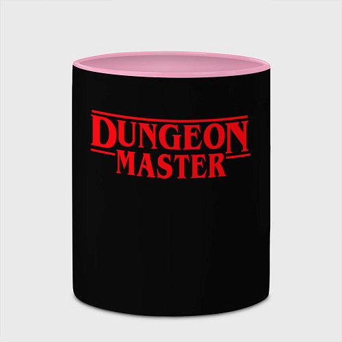 Кружка цветная Stranger Dungeon Master / 3D-Белый + розовый – фото 2