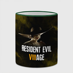 Кружка 3D RESIDENT EVIL VILLAGE LADY DIMITRESCU Z, цвет: 3D-зеленый кант — фото 2