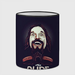 Кружка 3D Большой Лебовский The Dude, цвет: 3D-черный кант — фото 2