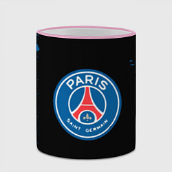 Кружка 3D Paris Saint-German, цвет: 3D-розовый кант — фото 2