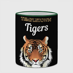 Кружка 3D Templetown Tigers, цвет: 3D-зеленый кант — фото 2