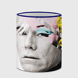 Кружка 3D Энди Уорхол Andy Warhol, цвет: 3D-синий кант — фото 2
