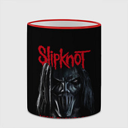 Кружка 3D MICK THOMPSON SLIPKNOT СЛИПКНОТ Z, цвет: 3D-красный кант — фото 2