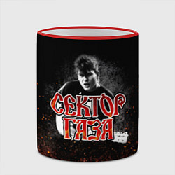 Кружка 3D Сектор Газа Юра ХОЙ, цвет: 3D-красный кант — фото 2