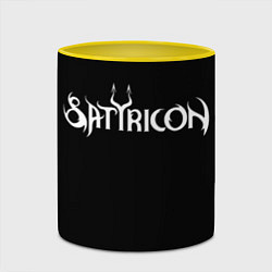 Кружка 3D Satyricon, цвет: 3D-белый + желтый — фото 2