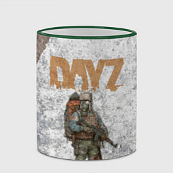 Кружка 3D DAYZ ДЕЙЗИ Z, цвет: 3D-зеленый кант — фото 2