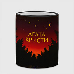 Кружка 3D Агата Кристи чудеса, цвет: 3D-черный кант — фото 2