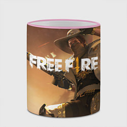 Кружка 3D FREE FIRE, цвет: 3D-розовый кант — фото 2