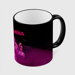 Кружка 3D Euphoria team, цвет: 3D-черный кант