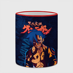 Кружка 3D Камина Гуррен Лаганн, цвет: 3D-красный кант — фото 2