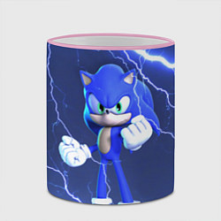 Кружка 3D SONIC СОНИК СИНИЙ ЁЖ Z, цвет: 3D-розовый кант — фото 2