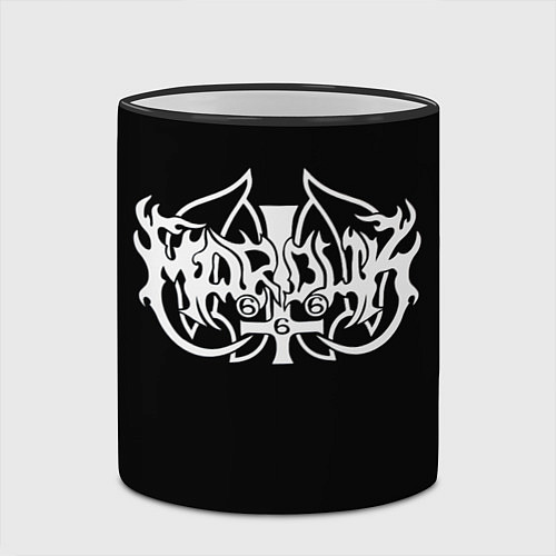 Кружка цветная Marduk / 3D-Черный кант – фото 2
