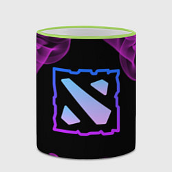 Кружка 3D Дота - Dota 2, цвет: 3D-светло-зеленый кант — фото 2