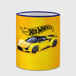Кружка 3D Hot Wheels Хот Вилс, цвет: 3D-синий кант — фото 2