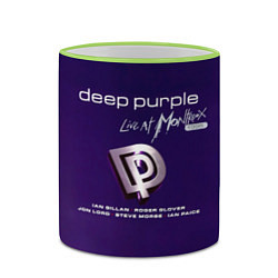 Кружка 3D Deep Purple - Live at Montreux 1996, цвет: 3D-светло-зеленый кант — фото 2