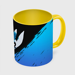 Кружка 3D Ori Дух Ори, цвет: 3D-белый + желтый