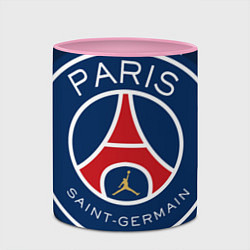 Кружка 3D Paris Saint-Germain PSG, цвет: 3D-белый + розовый — фото 2