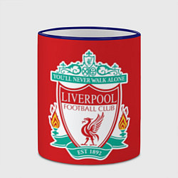 Кружка 3D F C LIVERPOOL, цвет: 3D-синий кант — фото 2