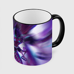 Кружка 3D LEAGUE OF LEGENDS AKALI ЛИГА ЛЕГЕНД АКАЛИ, цвет: 3D-черный кант