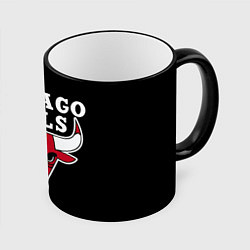 Кружка 3D B C Chicago Bulls, цвет: 3D-черный кант