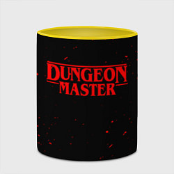 Кружка 3D DUNGEON MASTER BLOOD ГАЧИМУЧИ, цвет: 3D-белый + желтый — фото 2