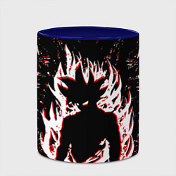 Кружка 3D Dragon ball super, цвет: 3D-белый + синий — фото 2
