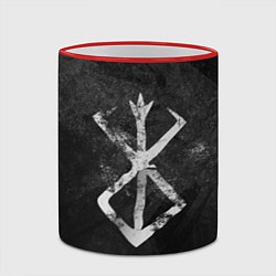 Кружка 3D BERSERK LOGO GRUNGE, цвет: 3D-красный кант — фото 2