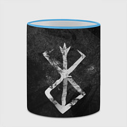 Кружка 3D BERSERK LOGO GRUNGE, цвет: 3D-небесно-голубой кант — фото 2