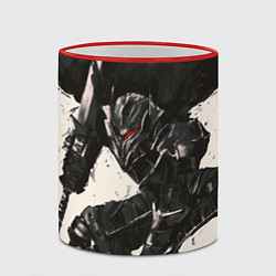 Кружка 3D BERSERK ILLUSTRATION БЕРСЕРК, цвет: 3D-красный кант — фото 2