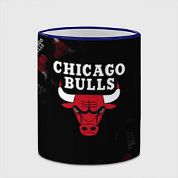 Кружка 3D ЧИКАГО БУЛЛС БЫКИ CHICAGO BULLS, цвет: 3D-синий кант — фото 2