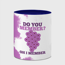 Кружка 3D А ты помнишь? Ох я помню Южный Парк, цвет: 3D-белый + синий — фото 2