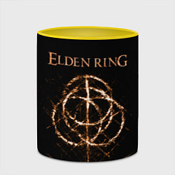 Кружка 3D Elden Ring Великие руны, цвет: 3D-белый + желтый — фото 2