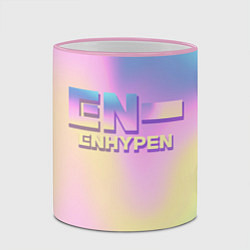 Кружка 3D EN- ENHYPEN, цвет: 3D-розовый кант — фото 2