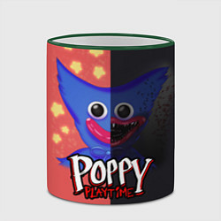 Кружка 3D POPPY PLAYTIME: TWO SIDES, цвет: 3D-зеленый кант — фото 2