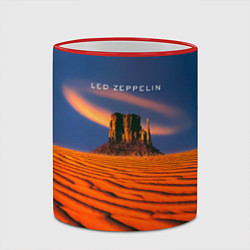 Кружка 3D Led Zeppelin коллекционное, цвет: 3D-красный кант — фото 2