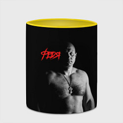 Кружка 3D ФЕДЯ, цвет: 3D-белый + желтый — фото 2