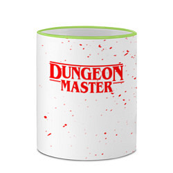 Кружка 3D DUNGEON MASTER BLOOD ГАЧИМУЧИ БЕЛЫЙ, цвет: 3D-светло-зеленый кант — фото 2