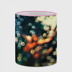 Кружка 3D Obscured by Clouds - Pink Floyd, цвет: 3D-розовый кант — фото 2