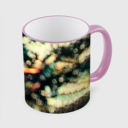 Кружка 3D Obscured by Clouds - Pink Floyd, цвет: 3D-розовый кант