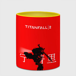 Кружка 3D Mech TF2, цвет: 3D-белый + желтый — фото 2