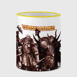 Кружка 3D Вархаммер ART, цвет: 3D-желтый кант — фото 2
