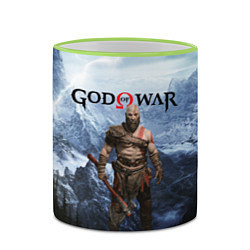 Кружка 3D Великий God of War Z, цвет: 3D-светло-зеленый кант — фото 2