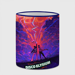 Кружка 3D Disco art, цвет: 3D-синий кант — фото 2